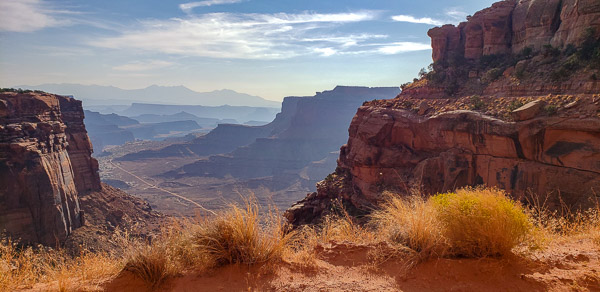 Shafer Canyon in the Islands of the Sky area