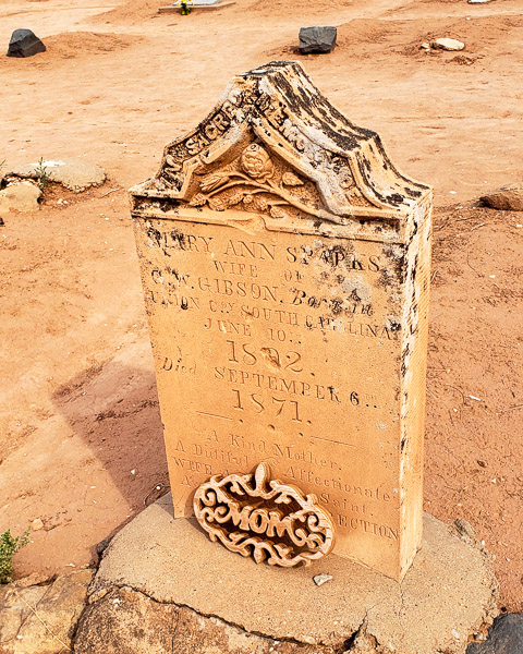 Grafton Utah ghost town cemetery
