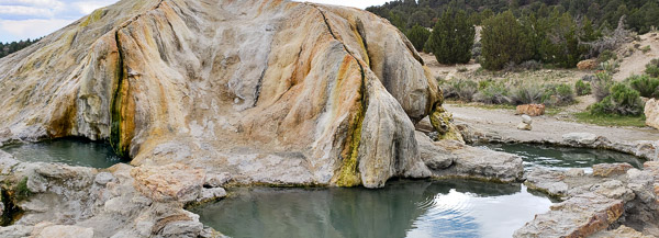 Travertine Hot Spring