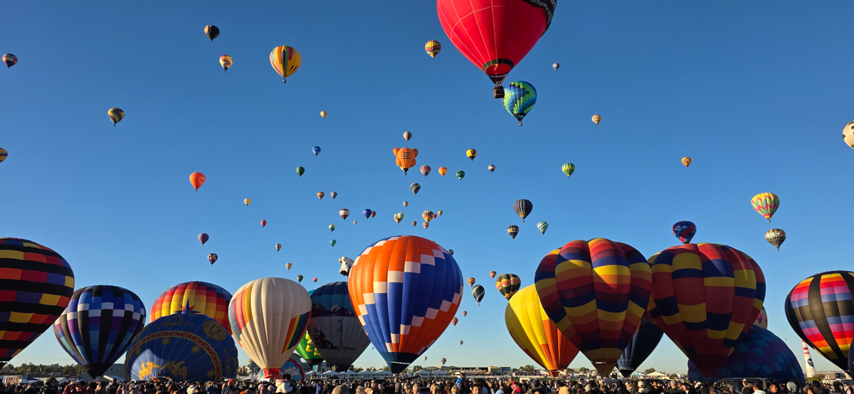 Albuquerque Balloon Fiesta, Bisti Badlands and Durango & Silverton Railroad, - October 2, 2025