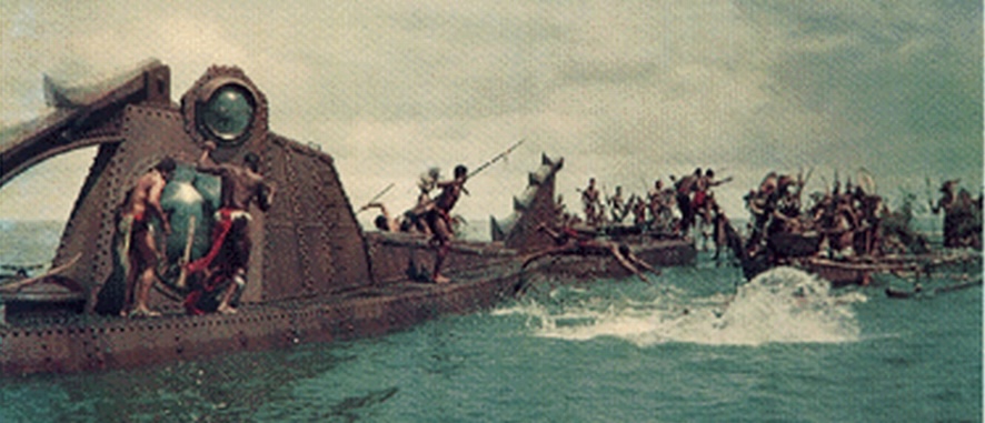 Building Walt Disney's version of Jules Verne's "The Nautilus"