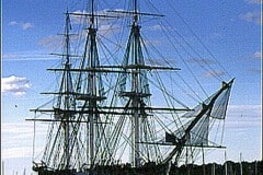 USS Constitution Sets Sail