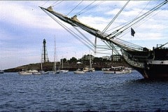 USS Constitution Sets Sail