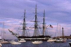 USS Constitution Sets Sail