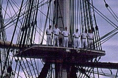 USS Constitution Sets Sail