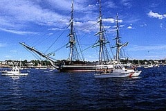 USS Constitution Sets Sail