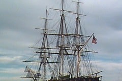 USS Constitution Sets Sail