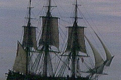 USS Constitution Sets Sail