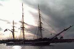 USS Constitution Sets Sail