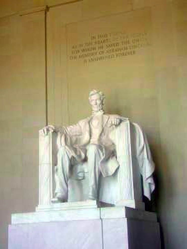Washington DC, Lincoln memorial