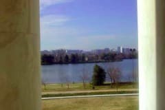 Washington DC, FDR Memorial from Jefferson memorial