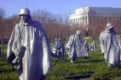 Washington DC, Korean War memorial