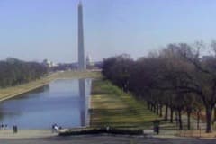 Washington DC, Washington monument from the Lincoln memorial