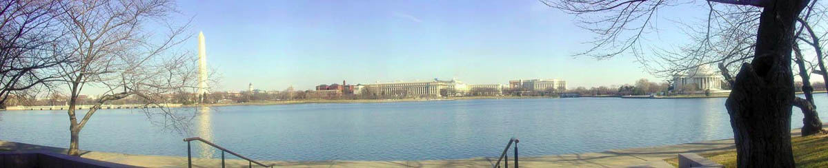 Washington DC, Washington monument and tidal basin