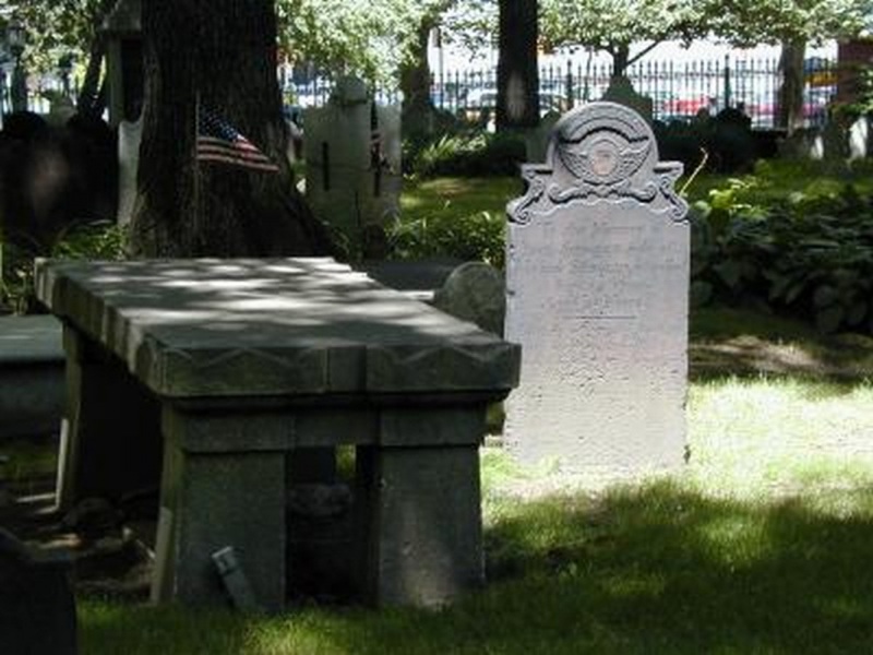 New York City, St Paul's church cemetery