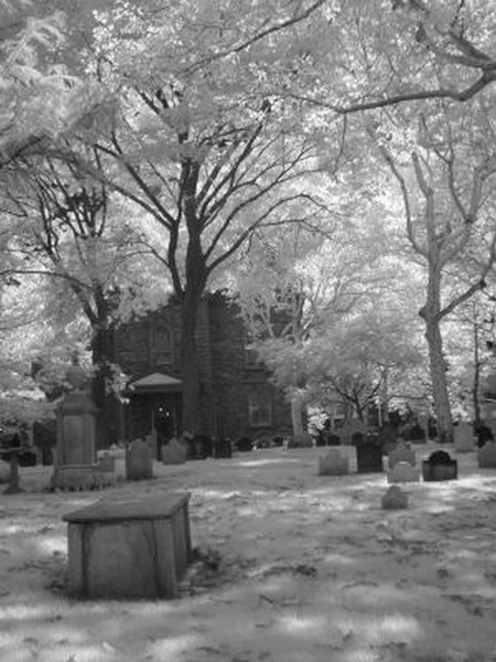 New York City, St Paul's church cemetery
