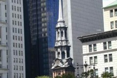 New York City, St Paul's church