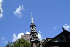 New York City, St Paul's church