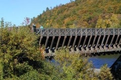 Delaware Water gap and the Delaware aqueduct