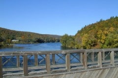 Delaware Water gap and the Delaware aqueduct