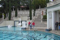 Hearst castle at Christmas