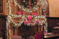 Hearst castle at Christmas