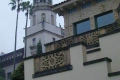 Hearst castle at Christmas