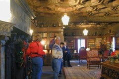 Hearst castle at Christmas