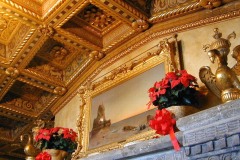 Hearst castle at Christmas