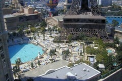 Las Vegas, view from Paris hotel