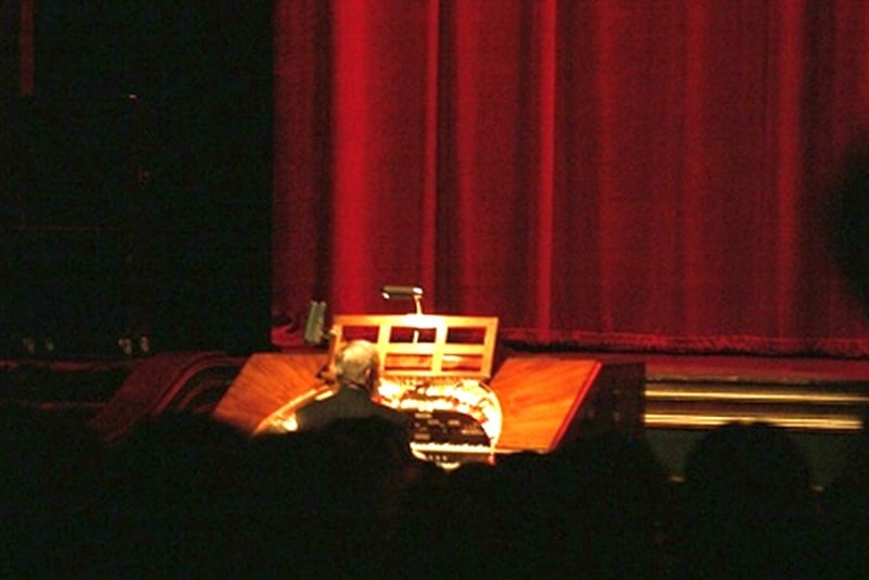 Paramount Theater showing 20,000 leagues under the sea