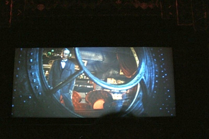 Paramount Theater showing 20,000 leagues under the sea