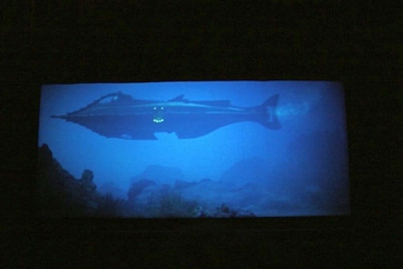 Paramount Theater showing 20,000 leagues under the sea