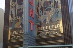 Paramount Theater showing 20,000 leagues under the sea