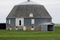 Driving Route 66, round barn