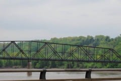 Driving Route 66, Chain of Rocks bridge