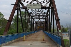 Driving Route 66, Chain of Rocks bridge