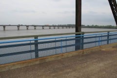 Driving Route 66, Chain of Rocks bridge