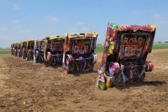 Driving Route 66, Cadillac Ranch