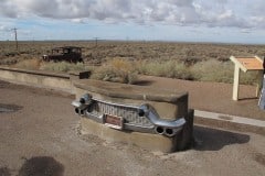 Driving Route 66, Petrified Forest