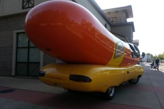 Oscr Mayer Wienermobile in San Jose