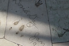 Grauman's Chinese Theatre footprints Doris Day