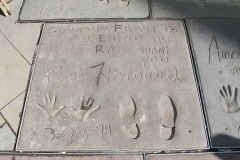 Grauman's Chinese Theatre footprints Ron Howard