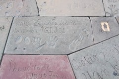 Grauman's Chinese Theatre footprints Esther Williams