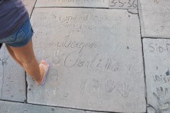 Grauman's Chinese Theatre footprints Edgar Bergan and Charlie McCarthy