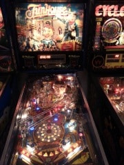 Pacific Pinball Museum on Alameda, Fun House machine