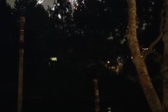 Fireworks from along the riverwalk