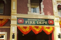 Disneyland Fire department building where Walt's office was located