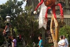 Haunted Mansion decked out for Halloween
