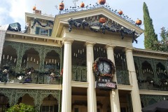 Haunted Mansion decked out for Halloween